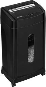 img 2 attached to 🔌 Fellowes FEL4817001 Power Shredder - 12 Sheets, Black/Silver, 25.6" x 14.5" x 10.5