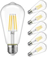 💡 enhanced vintage lighting experience - lvwit dimmable filament equivalent for nostalgic ambiance логотип