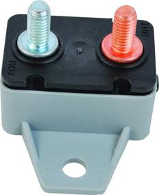 img 3 attached to Attwood 7623-7 Compact 50-Amp Marine Boat 12V/24V Metal Circuit Breaker