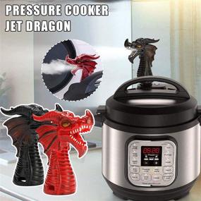 img 1 attached to JOLIXIEYE Dragon Steam Release Diverter Tool - Fire-breathing Pot Pressure Cooker Accessory, Cupboards/Cabinets Savior Cooker Kitchen Supplies - Steam Release Diverter