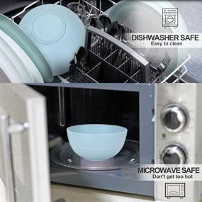 img 1 attached to 🔒 Durable and Safe Unbreakable Microwave Dishwasher Friendly Assorted: A Long-lasting Solution for Your Kitchen