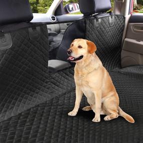 img 1 attached to 🐶 Vailge Dog Cargo Liner: Waterproof, Nonslip & Washable SUV Cargo Cover for Dogs with Window & Bumper Flap - Universal Fit