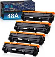 gotoby compatible 48a cf248a black toner cartridges: ideal replacement for hp pro m15w, mfp m28w, m29w, m30w, m31w, m15a, m16a, m28a, m29a printers (black, 4 pack) logo