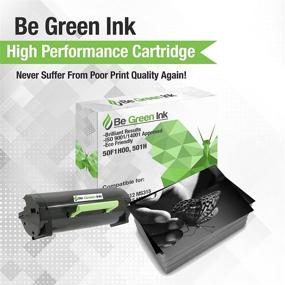 img 2 attached to Be Green Ink 50F1H00 501H Toner Cartridge: Compatible Replacement for Lexmark MS Series Printers - High Yield, 1 Black, 5,000 Pages