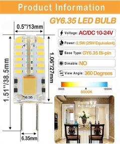 img 3 attached to 💡 Lamsky Dimmable Daylight LED Bulb - 48X3014SMD Equivalent