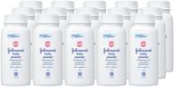 👶 johnson's baby powder 50g/1.7oz - pack of 15: a gentle & reliable solution for baby care logo