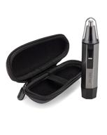 🪒 toilettree products: water resistant heavy duty steel nose trimmer with led light and travel case - get the ultimate precision and portability! logo