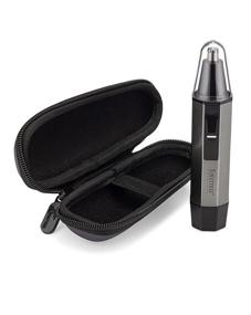 img 4 attached to 🪒 ToiletTree Products: Water Resistant Heavy Duty Steel Nose Trimmer with LED Light and Travel Case - Get the Ultimate Precision and Portability!