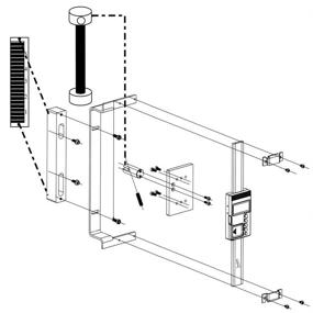 img 1 attached to 📏 iGaging Digital Mounting for Bridgeport with Fraction Display