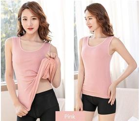 img 3 attached to Flenwgo Womens Thermal Underwear 120 145 Women's Clothing for Lingerie, Sleep & Lounge