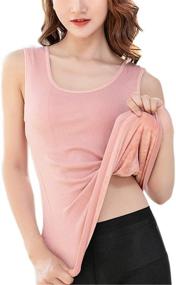 img 4 attached to Flenwgo Womens Thermal Underwear 120 145 Women's Clothing for Lingerie, Sleep & Lounge