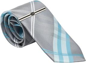 img 3 attached to 👔 Stylish Boys Tie and CTR Tie Bar for Baptism - 45-inch