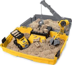 img 2 attached to 🪣 Kinetic Sand Construction Foldable Sandbox