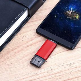 img 2 attached to 📱 Флеш-накопитель VICFUN USB C Type C 32GB - USB 3.0 + USB C OTG 2 в 1 для устройств с USB-C: смартфонов и компьютеров