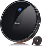 bagotte super-thin robot vacuum cleaner with 1500pa strong suction - quiet, self-charging, cleans pet hairs, hard floors, medium-pile carpets логотип