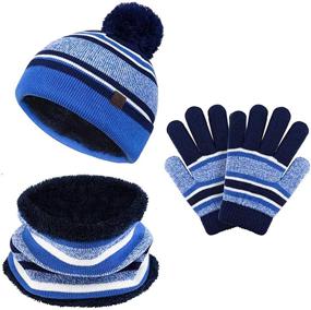 img 4 attached to Cold Weather Accessories: Toddler Children Girls' Stroll Winter Gloves