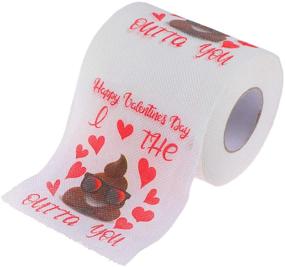 img 4 attached to 🚽 Omigga Подарок для Хеллоуина Novelty Romantic Toilet Paper: Забавный подарок на День Святого Валентина для него или её (Стиль 2) - Улучшенные SEO