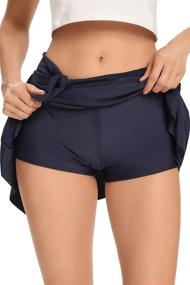 img 3 attached to Womens Boyshort Swimsuit Biniki Bottom Women's Clothing