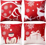 christmas decorative pillowcases decorations 18x18insanta logo