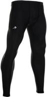 🏃 compressionz men's compression pants: performance base layer tights for running & athletic leggings logo