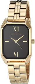 img 4 attached to Стильно и вечно: Женские браслетные часы Anne Klein