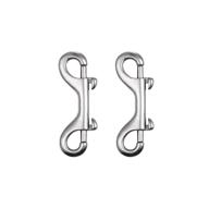 bolt snap hooks with double ends logo