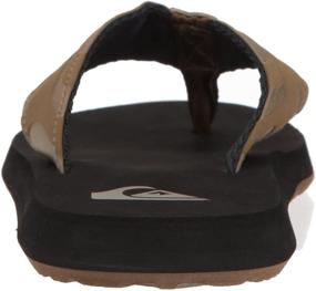 img 2 attached to Quiksilver Youth Monkey Wrench Flip Flop Sandal: Ideal Footwear for Little Kid/Big Kid Adventures