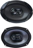 🔊 мощные автомобильные динамики jbl gt7-96 6"x9" 3-полосные в элегантной черной отделке логотип