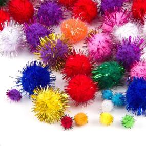 img 2 attached to Cosweet Multicolor Pompoms Creative Decorations
