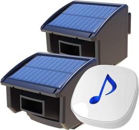 img 4 attached to Htzsafe Solar Wireless Driveway Alarm System-1/4 Mile Range-Solar Powered DIY Security Alert