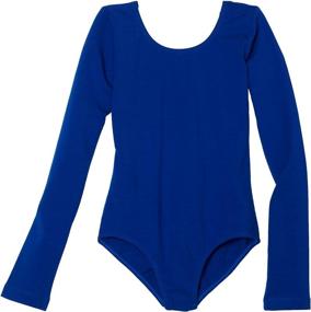 img 2 attached to 👗 Suzanna Long Sleeve Leotard for Big Girls by Sansha