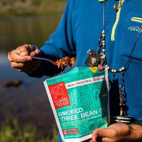 img 1 attached to 🌶️ GOOD TO-GO Smoked Three Bean Chili: Dehydrated Backpacking & Camping Food, Lightweight & Easy to Prepare