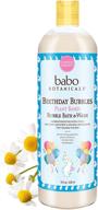 babo botanicals birthday bubbles calendula logo