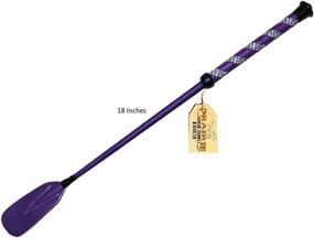 img 2 attached to 🐎 Enhance Your Riding Experience with the 18 Inch Jump Bat Riding Crop - Horse, Rhinestone Handle- Available in Multiple Color Choices!