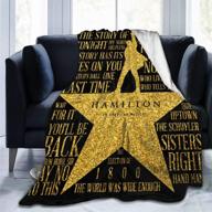 bingerboy musicals hamilton blankets anti pilling logo