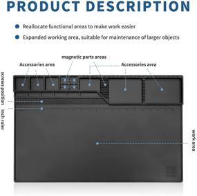 img 2 attached to 🔌 Magnetic Resistant Silicone for Efficient Electronics Soldering