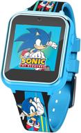 sonic the hedgehog touchscreen smart watch: experience interactive fun! logo