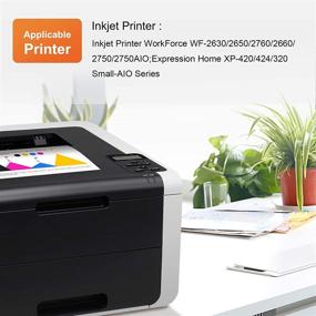 img 3 attached to Восстановленный картридж чернил TESEN 220XL для замены Epson 220 220XL T220XL - 4 штуки