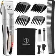 ceenwes professional cordless hair clippers: ultra-quiet hair trimmers for precision grooming logo