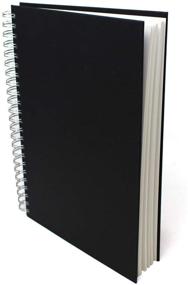 img 4 attached to 📚 Artway Studio - A4 Spiral Bound Sketch Book - Portrait Format - 96 Pages (48 Leaves) of 170gsm Cartridge Paper - Durable Hardback Sketchbook with Black Cover