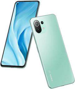 img 3 attached to Xiaomi Mi 11 Lite 5G 4G LTE Volte Global Unlocked GSM 128GB 6GB 64MP Triple Camera Worldwide GSM (Mint Green)