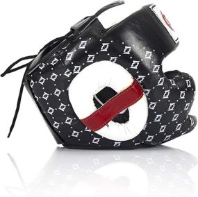 img 2 attached to Fairtex HG3, HG10, HG13 Diagonal Vision Headgear Head Guard for Muay Thai, Boxing, Kickboxing - Enhanced SEO