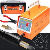 🔧 wispausu plastic welding kit: 800pcs staples, 5-levels power, led display light - 110v car bumper hot stapler gun plastic welder machine logo