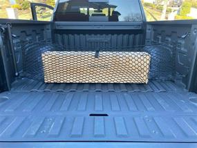 img 3 attached to 📦 Enhanced Trunk Mesh Cargo Net for Chevy Silverado (2013-2022) - Premium Organizers and Storage Solution