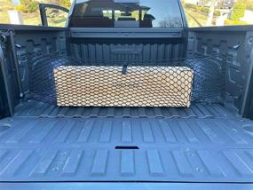 img 4 attached to 📦 Enhanced Trunk Mesh Cargo Net for Chevy Silverado (2013-2022) - Premium Organizers and Storage Solution