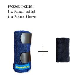 img 3 attached to 🤞 GenetGo Trigger Finger Splint: Mallet Finger Brace for Index, Middle, and Ring Finger - Effective Tendon Release and Pain Relief