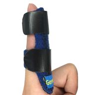 🤞 genetgo trigger finger splint: mallet finger brace for index, middle, and ring finger - effective tendon release and pain relief логотип