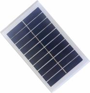 🔆 joytech 1pc 1.5w 5.5v 270ma mini solar panel module - diy polysilicon solar epoxy cell charger - efficient solar energy for small-scale projects - b008 logo