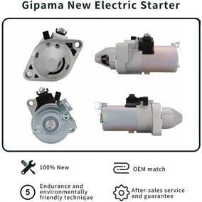 img 1 attached to Gipama New Starter 17870N For Honda 2003-2005 Accord L4 2