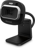 high-quality microsoft hd-3000 l2 lifecam usb camera (t3h-00016): crystal clear video and versatile performance logo